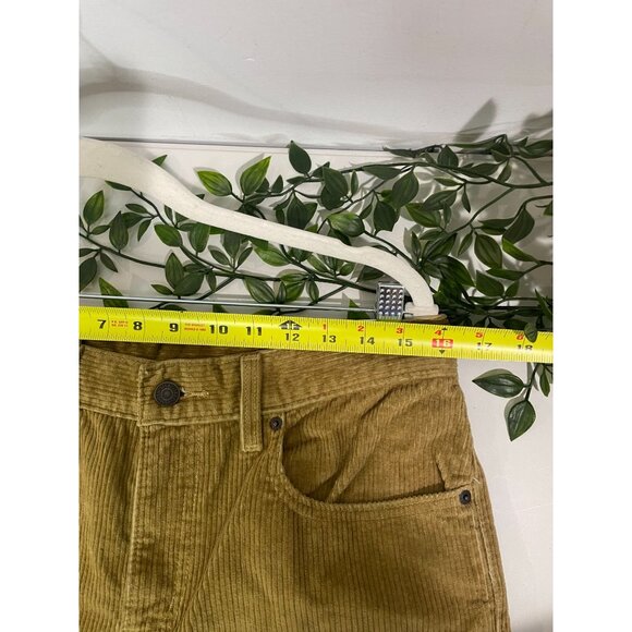 Levi's Low Pro Corduroy Straight Pants Mens 30x30 Irregular Mid-Rise Brown $69 - Picture 11 of 14